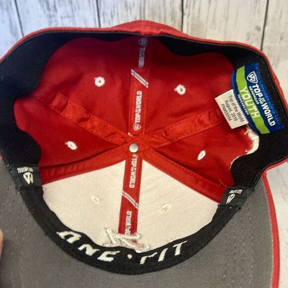 Alabama Crimson Tide Logo Cap Top of The World Youth Future Legend Bama - Picture 6 of 10